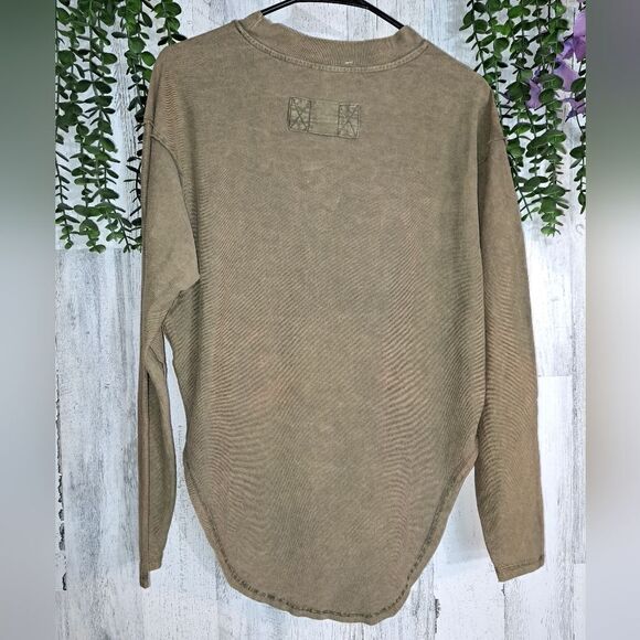 NWOT Movement by Free People  Oversized Long Sleeve Tee - Picture 2 of 8